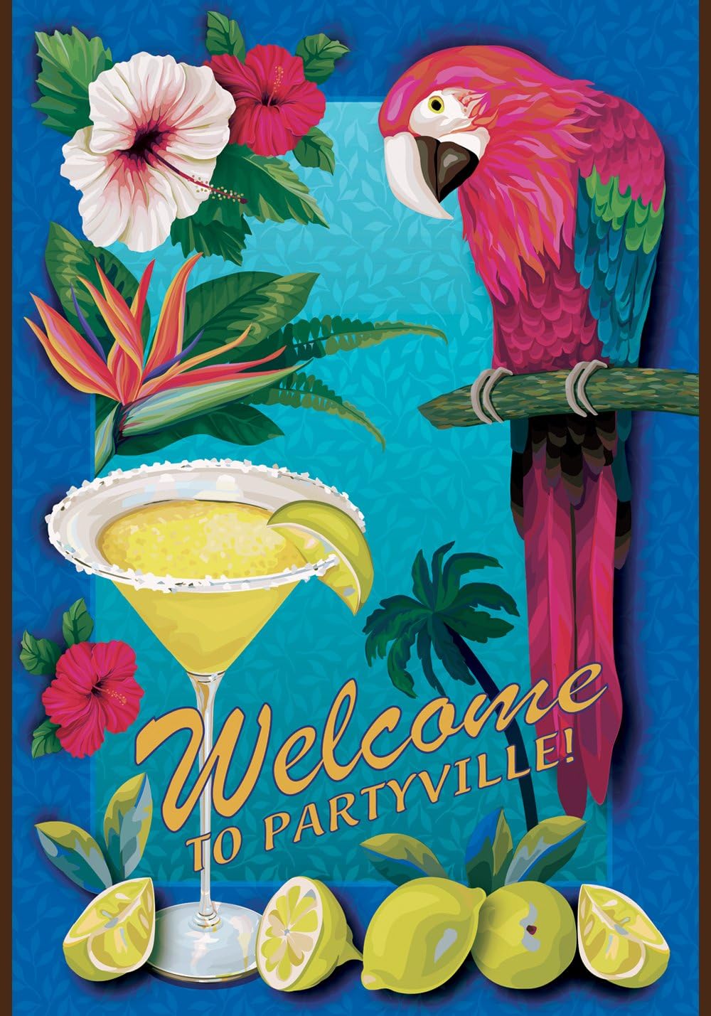 Toland Home Garden 113194 Partyville 12.5 x 18 Inch Decorative, Garden Flag (12.5" x 18")