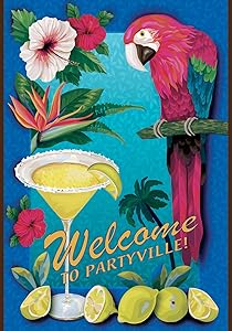 Toland Home Garden 113194 Partyville 12.5 x 18 Inch Decorative, Garden Flag (12.5" x 18")