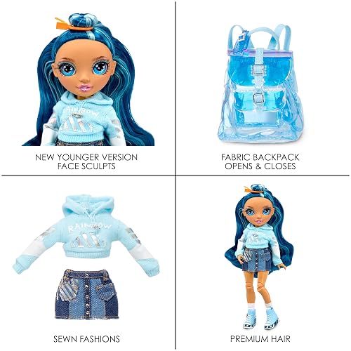 Rainbow High Jr High Jade Hunter – 9-inch Green Fashion Doll With Doll Accessories Open And Closes Backpack Great Gift For Kids 612 Years Old And Collec 4643427 4547244