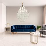 Giggi 3-Tier Clear Chandelier Light Shade 32cm Dia 42cm H view 4