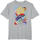 Volkswagen Beetle Fauvism Colourful Art T-Shirt