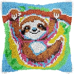 veirousa Cute Sloth Latch Hook Kits for Adults Kids