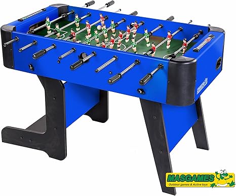 FUTBOLÍN PLEGABLE CITY BLUE: Amazon.es: Hogar