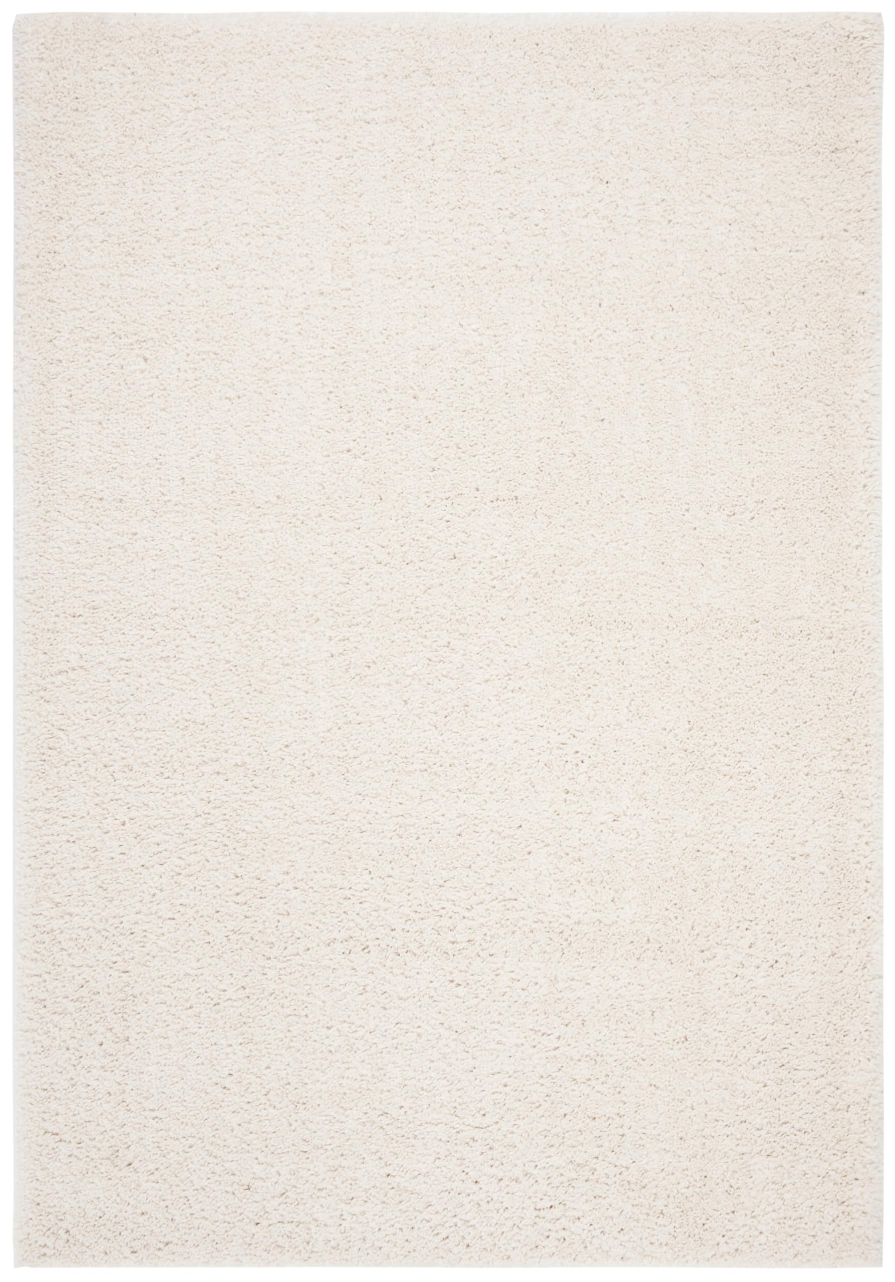 Safavieh Shag Rug for Living Room, Dining Room, Bedroom - August Shag Collection, Short Pile, in Ivory, 61 X 91 cm