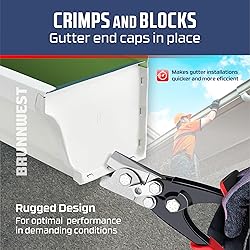 BRUNNWEST Snap Lock Punch Tool for Sheet