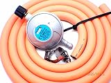 Huddersfield Gas Camping Regulator 30mbar with 2m Hose 907 904 901 view 2