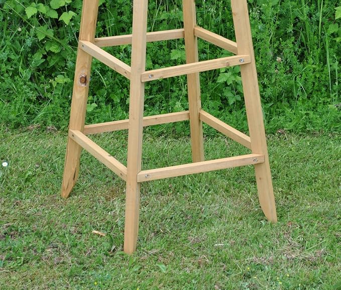 Selection GFH801 - Obelisco de madera para jardín (1, 9 m): Amazon ...