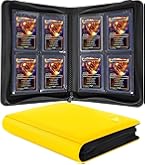 Amazon.com: FunGuys Toploader Binder – 4 Pocket Trading Card Binder for 128 Top  Loaders, Pokemon Card Binder, MTG, Yugioh, Sports Cards, TCG Storage Album,  Zipper Card Collector Folder : Office Products