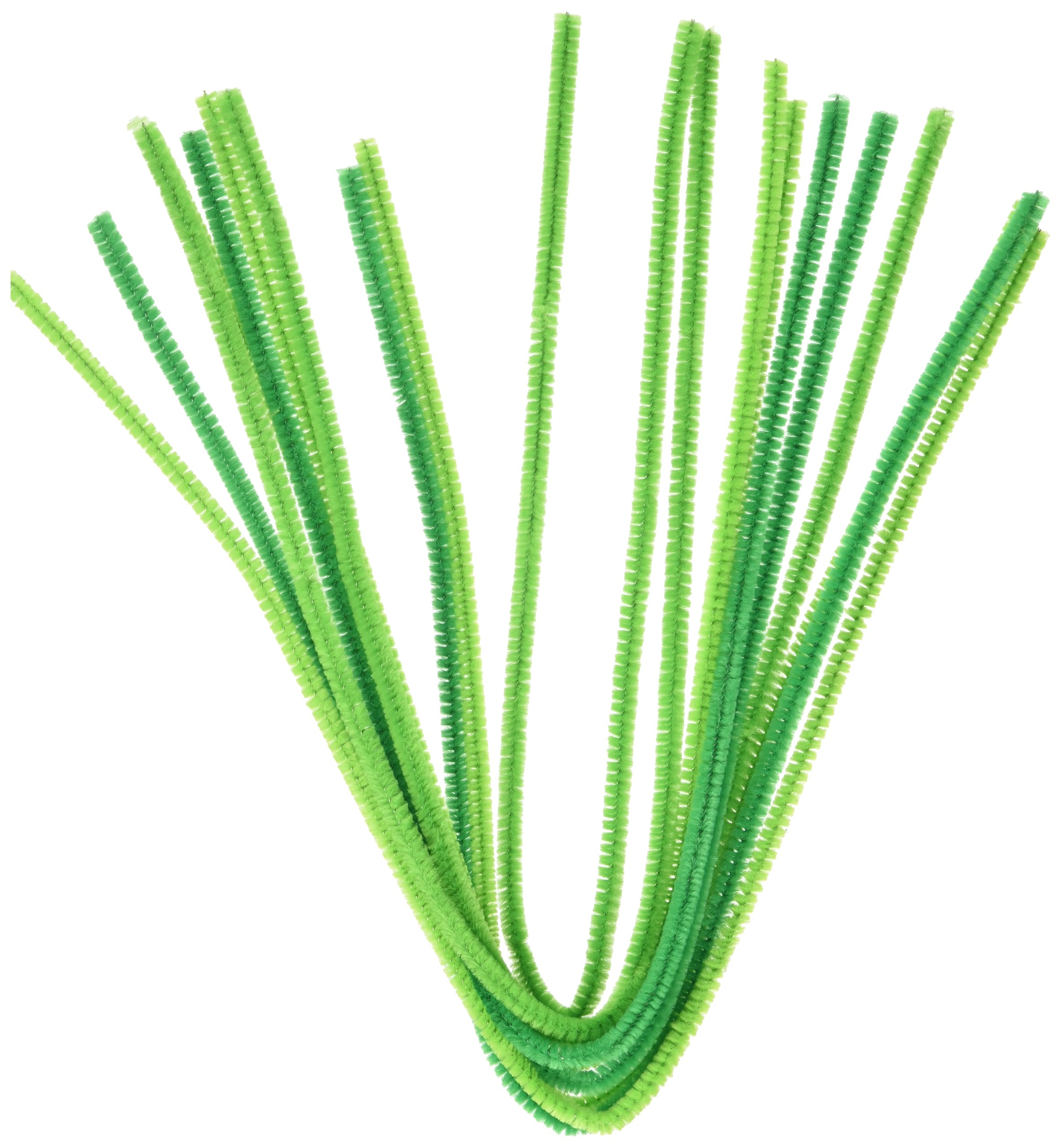 Knorr Prandell 8471043 Pipe Cleaners, 50 cm x 6 mm Diameter, May Green Mix