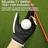 FINGER TEN Kids Golf Gloves All Weather Left Right Hand Small White Black view 3