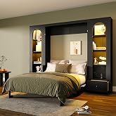 Queen Size Murphy Platform Bed-CHA