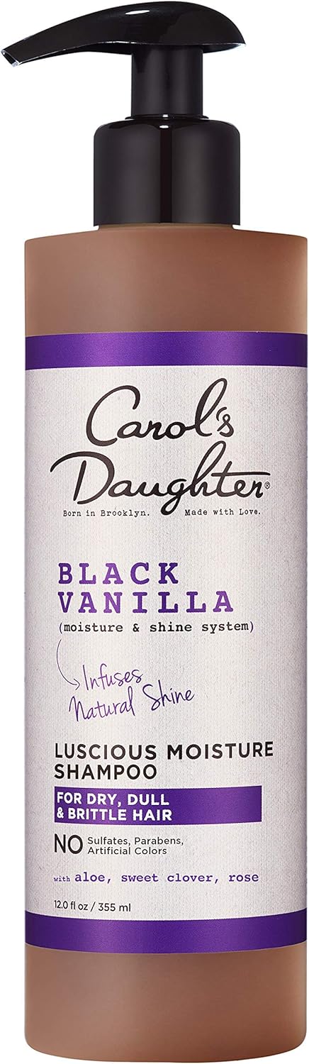 Carol's Daughter - Black Vanilla Moisture & Shine Sulfate-Free Shampoo (for Dry Dull & Brittle Hair) - 355ml/12oz