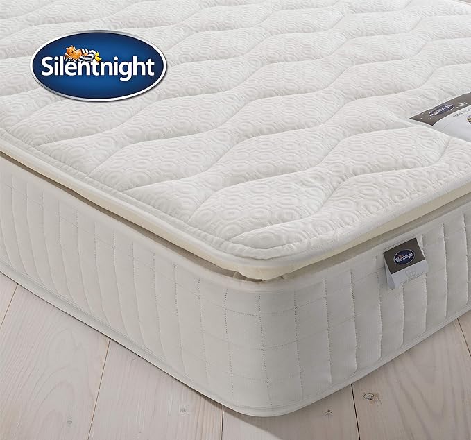 Silentnight 1000 Pocket Spring Mattress with Memory Foam Pillowtop
