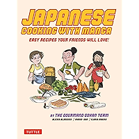 Japanese Cooking with Manga: The Gourmand Gohan Cookbook - 59 Easy Recipes Your Friends will Love! book cover Japanese Cooking with Manga: The Gourmand Gohan Cookbook - 59 Easy Recipes Your Friends will Love! book cover