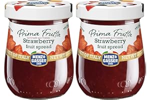 VALUBNDL: MENZ & GASSER JAM & MARMALADE - Fruit Spread Confiture - Custom VALUBNDL Branded (2 PACK, STRAWBERRY JAM)