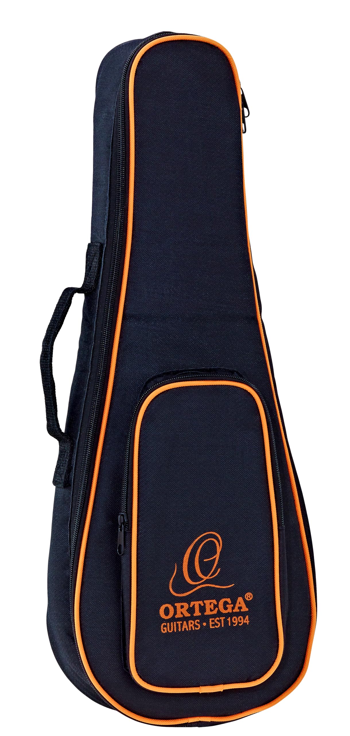 Ortega Guitars Economy Series Bag - Tenor Ukulele Bag - Height 68 cm - With Shoulder Straps - Nylon, Black (OUBSTD-TE)