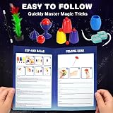 DINORUN Kids Magic Set with Hat & Instructions - Pretend Play Toy Gift view 5