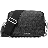 Michael Kors Womens Bryant Medium Double Zip Chain Camera Crossbody Bag