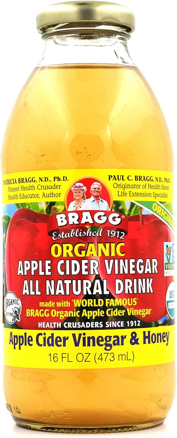 Bragg Organic Apple Cider Vinegar All Natural Drink with Honey by Bragg Amazon.es Alimentación