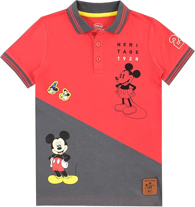 polo de mickey mouse para hombre