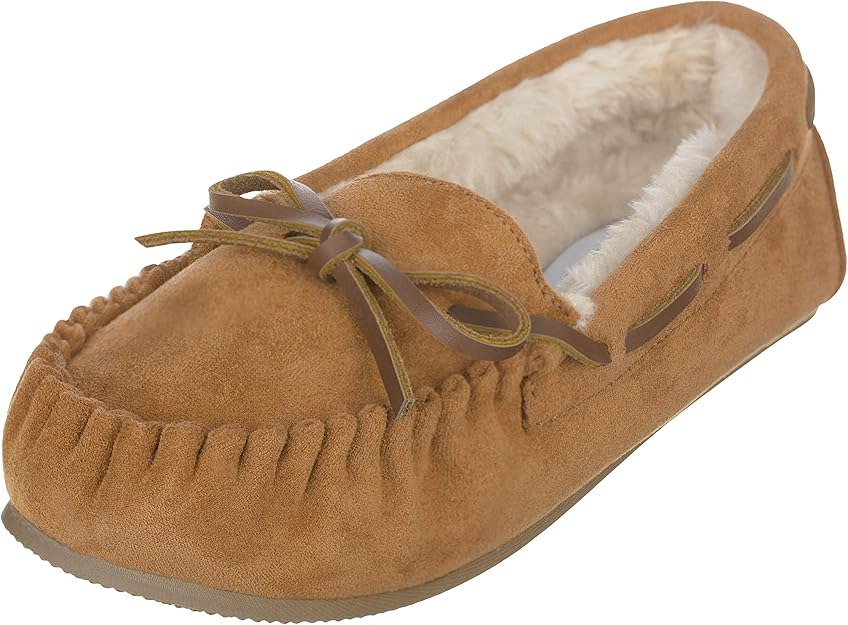 vegan moccasin slippers