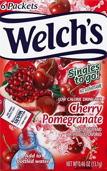 WELCH’S ZERO SUGAR SINGLES-TO-GO – 6 STICKS /...