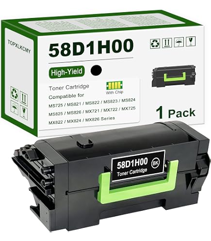 Amazon.com: Lexmark MS821N LASERPR 55PPM 1200DPI DUPLX : Office