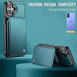Vinich for iPhone 16 Plus 6.7" Wallet Case with