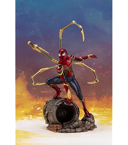 Statue Marvel Gamer Verse – Spider-Man Miles Morales – PVC Translucide – Édition Gallery – Collection Cadeau Gamer