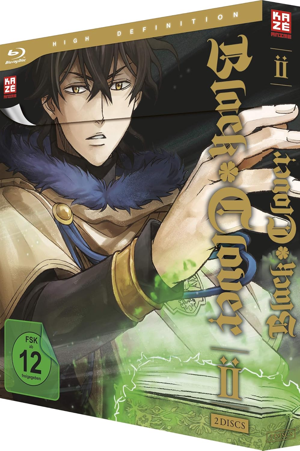 Black Clover Vol 2 Blu Ray Import DVD Blu ray Amazon fr