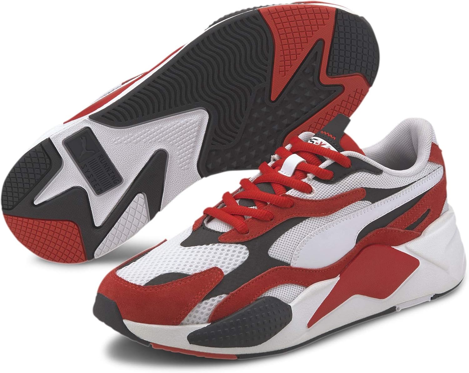 puma red shoes mens