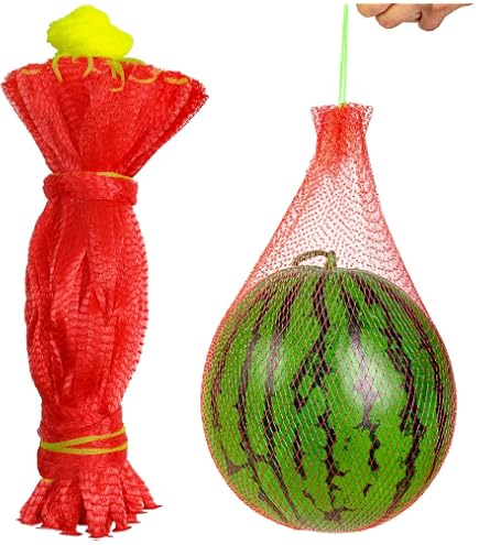 Lot De 10 Anneaux Support Pour Fruits – Support Antidérapant Pastèque/melon, ABS, 13x13 Cm – Présentation étalage, Boutique, Maison