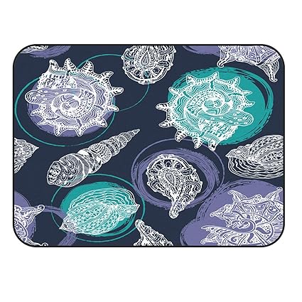  Libaoge Contemporary Area Rug Marine Organism