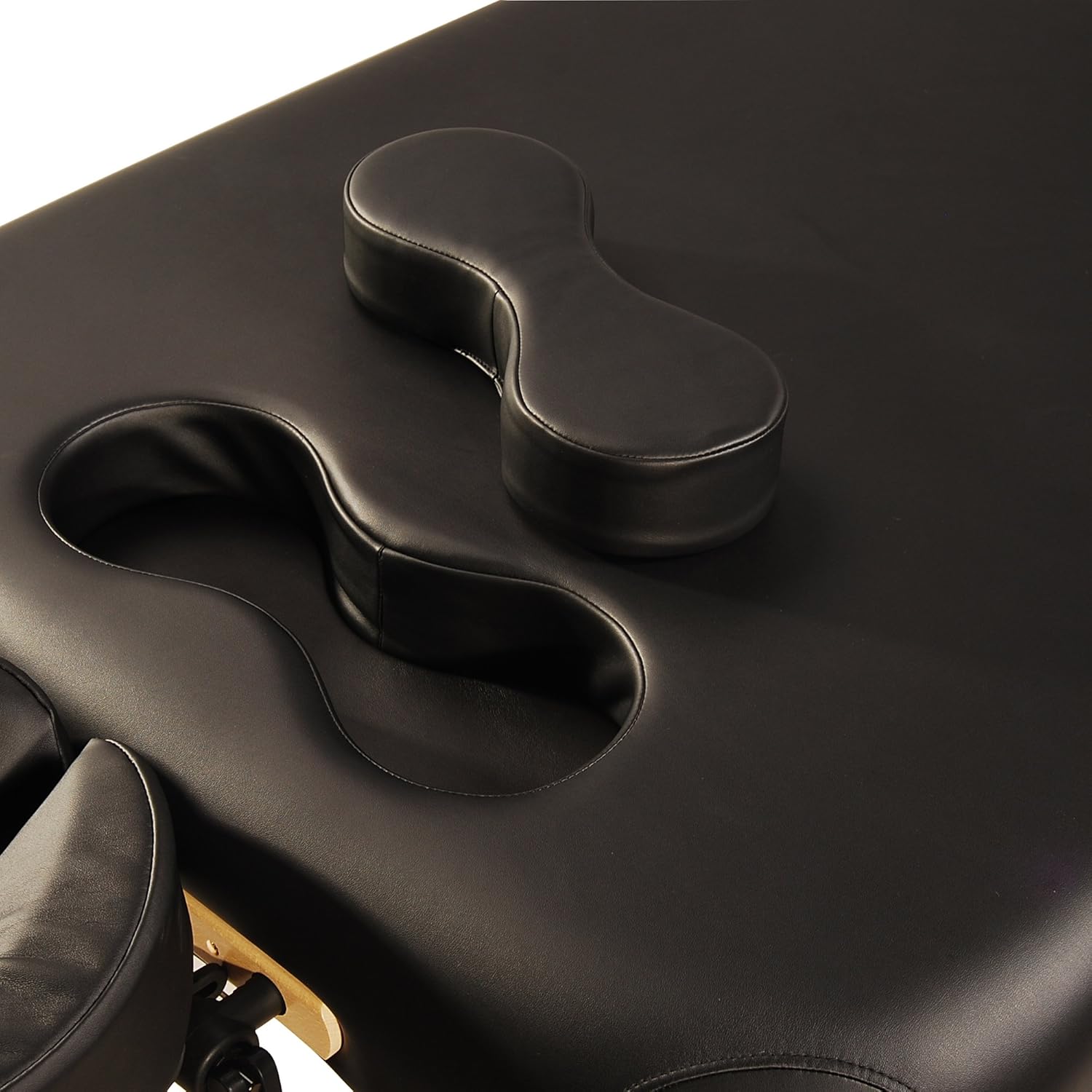 Mt Massage Midas-Girl 30'' Breast Recess Professional Portable Massage Table Package (Black): Health & Personal Care