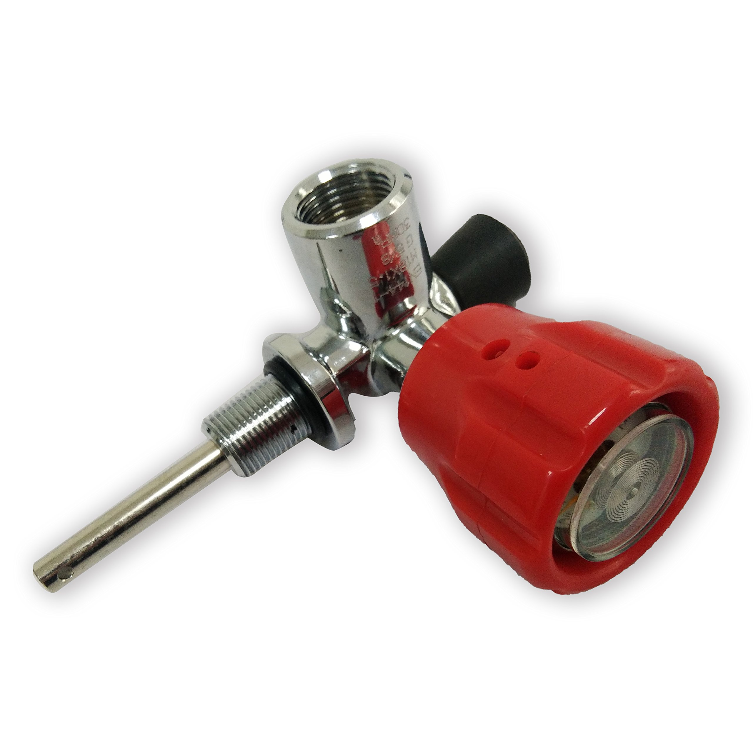 Paintball Tank Gauged Valve 4500 psi Working Pressure Jeff Bibb