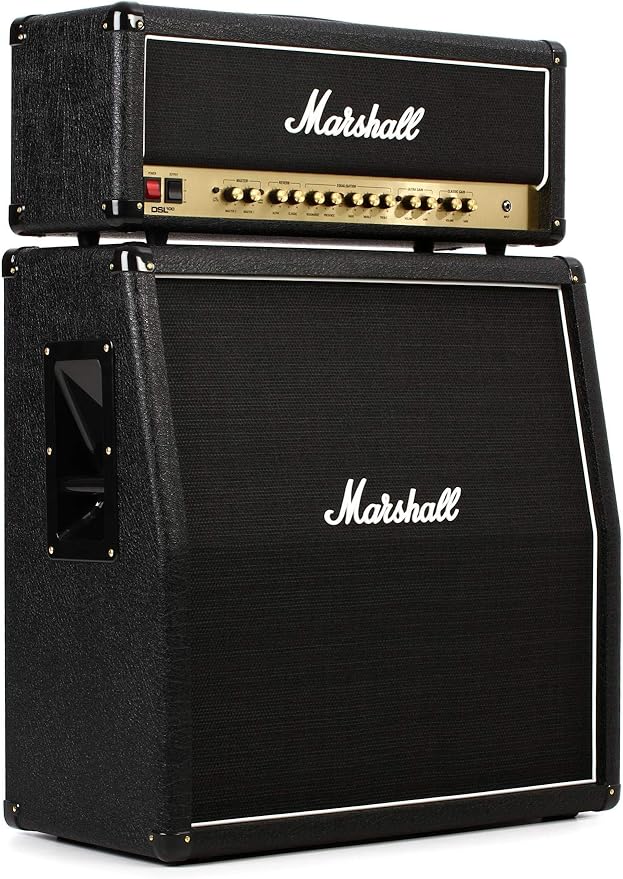 Amazon.com: Marshall DSL100HR Bundle - Head and MX412AR Cabinet Bundle