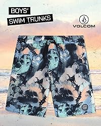 Volcom Boys' Swim Trunks - UPF 50+ Bathing Suit
