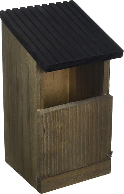 Gardman Robin Nest Box Garden Bird House Open Front Safe Haven