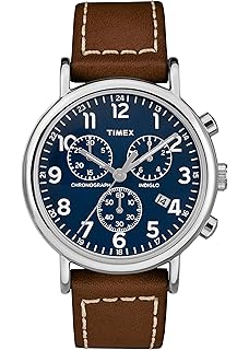 timex weekender chrono green