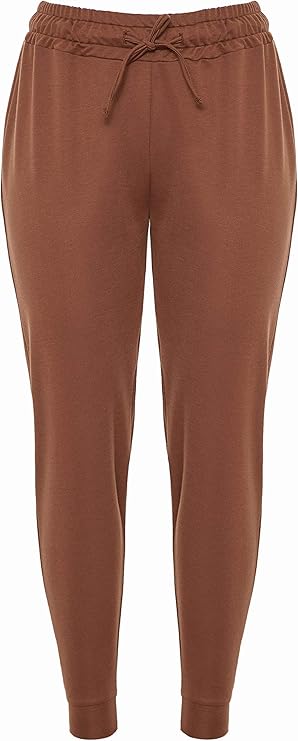 white straight leg joggers