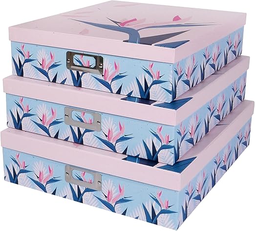 Amazon Com Slpr Office Storage Cardboard Boxes With Metal Plate