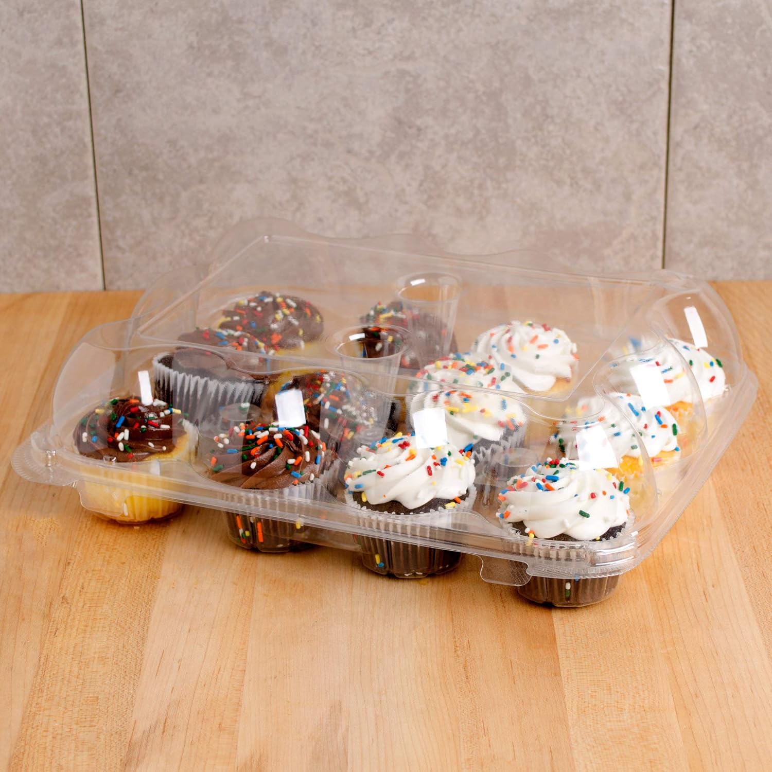 mini cupcake transport box