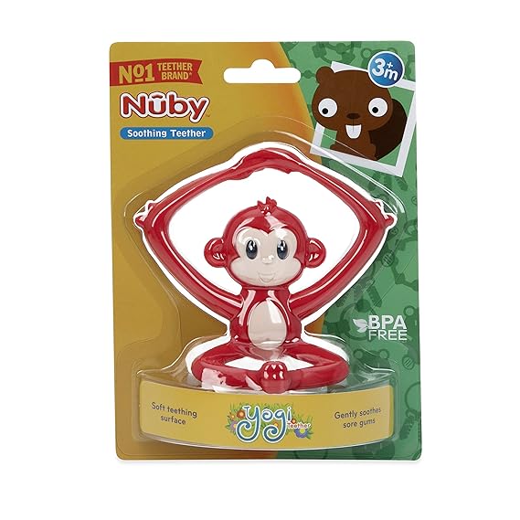 nuby monkey teether