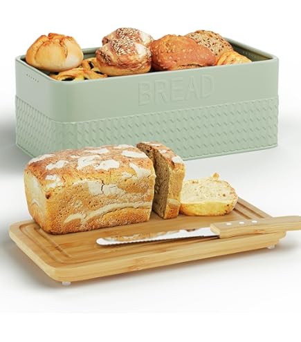 Amazon.com: Bodum Bistro Bread Box, White: Home & Kitchen