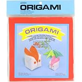 Aitoh Origami Paper 7"X7" 100/Pkg, Assorted Colors