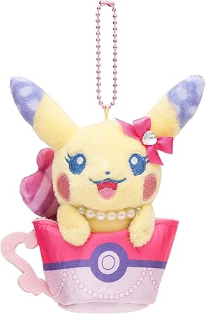 Amazon ポケモンセンターオリジナル ぬいぐるみマスコット ピカチュウ メス Pokeneco Dolce ぬいぐるみ おもちゃ