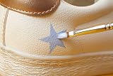 PEBEO Setacolor Opaque Fabric Paint 45ml Shimmer Gold - Vibrant Finish view 8