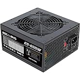 ESGAMING 650W Non Modular Power Supply with Low-Noise 120mm Fan ATX PSU, 115/230 Voltage Switch PFC Protection