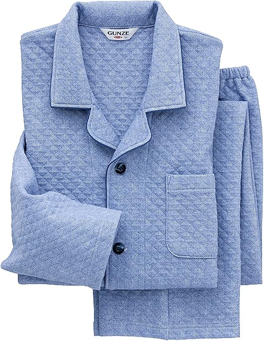 Amazon グンゼ パジャマ Sg4365 メンズ ブルー 日本 L 日本サイズl相当 パジャマ 通販