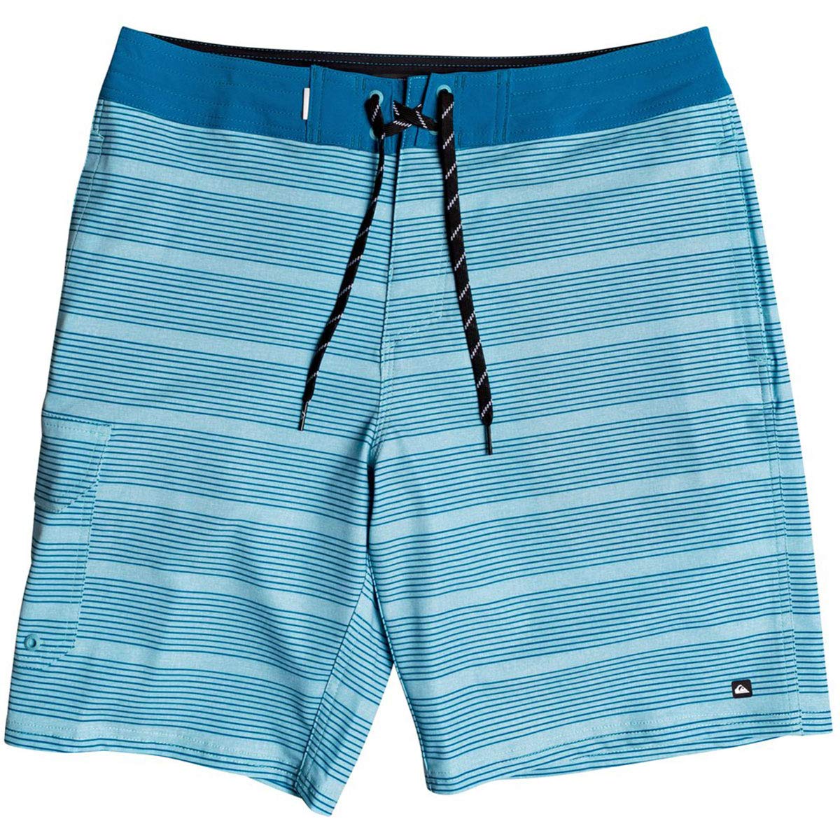 Quiksilver Men's Angler Stripe Beachshort 20 Swim Trunk Beachwear Central